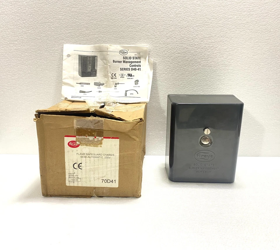 Шасси Fireye 70D41 Flame Safegaurd 230 В 50/60 Гц - Изображение 1 из 4