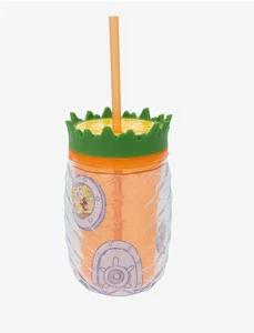 Bob Esponja Pantalones Cuadrados Piña Acrílico Taza Nickelodeon Vaso NUEVO - Imagen 1 de 3