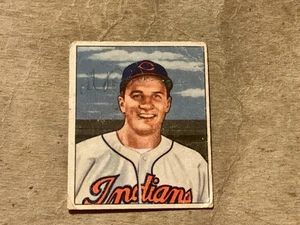 AL ROSEN ROOKIE indians 1950 BOWMAN Autograph #232 - Error no Year - Very Good - Picture 1 of 3