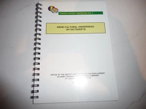 TRADOC DCSINT HANDBOOK NO. 2-ARAB CULTURAL AWARENESS 58 FACTSHEETS-FREE SHIPPINT - Picture 1 of 6