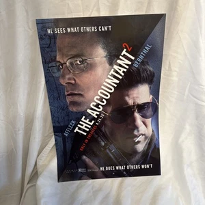 The Accountant 2 movie poster - 11 x 17 inches - Ben Affleck, Jon Bernthal - Picture 1 of 1
