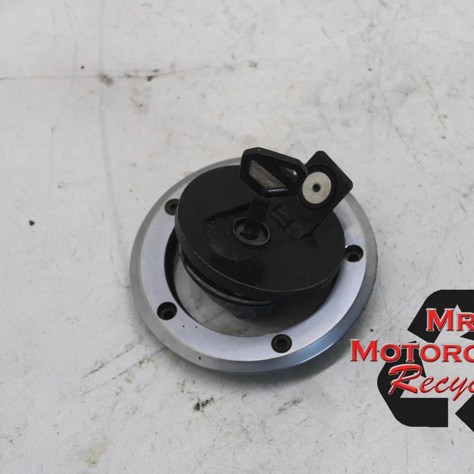 00-07 KAWASAKI NINJA ZX6 ZX6J OEM FUEL TANK GAS CAP WITH KEY  F5 - Image 1 of 4