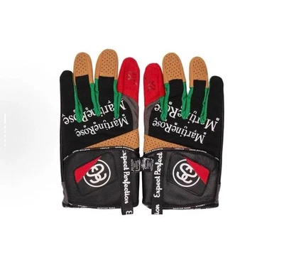 Rare STUSSY Martine Rose Driving Glove One Size Black Multicolor used Japan - Image 1 of 4