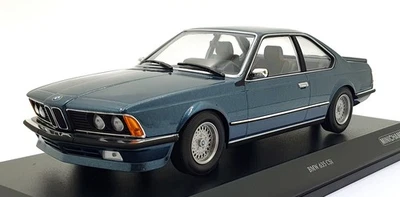 Minichamps 1/18 Scale Diecast 155 028108 - 1982 BMW 635 CSi - Met. Petrol - Image 1 of 4