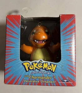 NEW SEALED VINTAGE 1999 Nintendo Pokemon Charmander Christmas Ornament #04 TOY - Picture 1 of 6