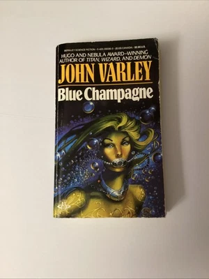 Blue Champagne By John Varley Paperback 1986 Berkley Edition  - Image 1 of 4
