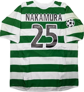 maglia calcio vintage CELTIC Nike Carling 2005 2006 NAKAMURA Champions League - Bild 1 von 11