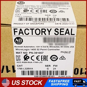 1766-L32BWA AB MicroLogix 1400 32 Point Controller - Picture 1 of 3