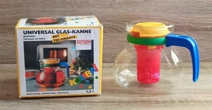 Simax Universal Glas-Kanne Universal Heat Resistant Glass Teapot Tea Insert - Picture 1 of 11