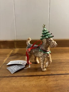 RAZ Imports Dog Ornaments Resin Airedale Or Irish Terrier New - Picture 1 of 3