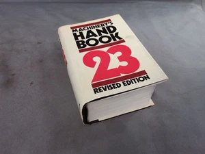 MACHINERY'S HANDBOOK 23 REVISED EDITION MACHINISTS REFERENCE BOOK - Bild 1 von 6