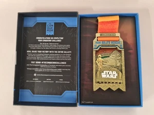 Star Wars Han Solo's Rescue Virtual Challenge Medal Collectible - Picture 1 of 8