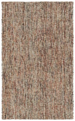 3x5 Dalyn Orange Striped Banded Lines Solid Door Mat BD1 - Aprx 3' 6" x 5' 6" - Image 1 of 2