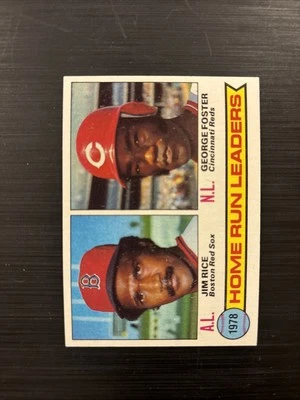 1979 Topps - League Leaders Jim Rice, George Foster #2 EX/NRMT, FREE S&H! - Image 1 of 2