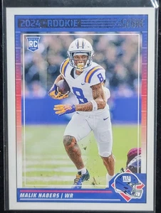Malik Nabers New York Giants - 2024 Panini Score Fútbol NFL #306 Novato (RC) - Imagen 1 de 2