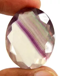 Envoltura de alambre de corte ovalado de piedras preciosas sueltas fluorita natural fluorospar 86,40 quilates - 15435 - Imagen 1 de 2