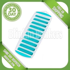 BOTTLE ICE CUBE TRAY EASY POP OUT ICECUBE TRAY LONG SHAPE COCKTAIL WATER BOTTLE - Picture 1 of 4