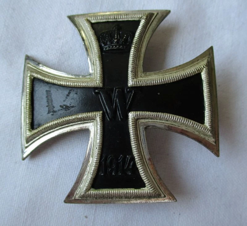 seltenes gewölbtes Eisernes Kreuz 1. Klasse 1914 nicht magnetisch 1. WK (116486) - Bild 1 von 1