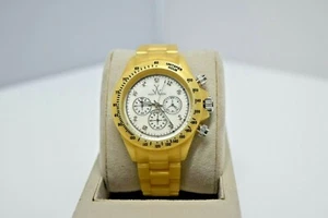 New Toy Watch Fluo Pearly Chrono Gold MOP FLP07GD $275 Watch - Picture 1 of 5