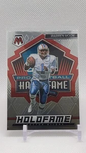 2022 Panini Mosaic " Holofame" Warren Moon - Houston Oilers / Titans #HF18 - Picture 1 of 3