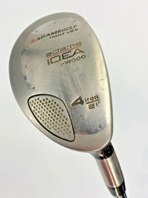Adams Tight Lies IDEA i-Wood 4 Iron 21 Hybrid - Dynamic Gold Lite - RH STIFF 41" - Image 1 of 4