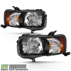 2001 2002 2003 2004 Ford Escape Headlights Headlamps Replacement Pair Left+Right - Picture 1 of 6