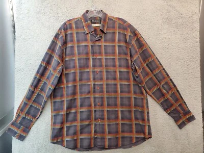 Camisa con botones de manga larga Bullock & Jones para hombre talla grande Foto 1 de 4