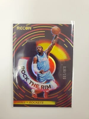 2021 Recon John Wall Rock To The Rim Holo Insert- Rockets 36/199 - Image 1 of 2
