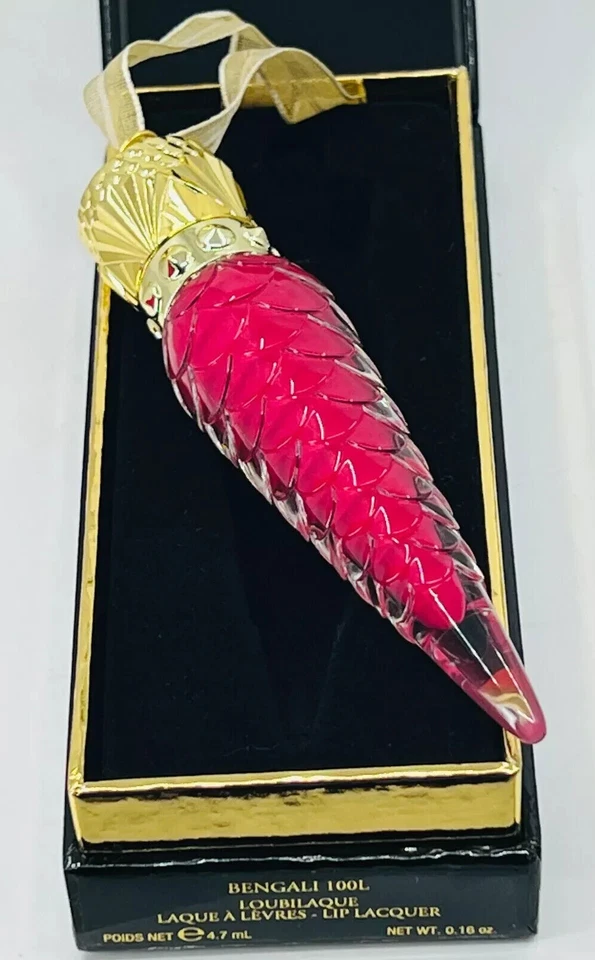 Christian Louboutin Lip Lacquer 0.16 oz / 4.7 mL BENGALI 100L NIB - Image 1 of 4