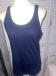 Aeropostale Womens Tank Top Navy Blue Xl New - Picture 1 of 2