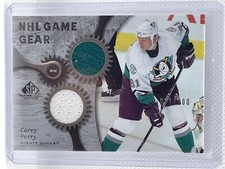 2005-06 SP Game Used Corey Perry  NHL Game Gear #1/100 Rookie