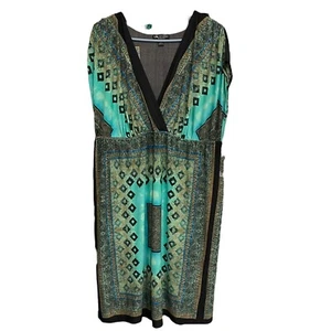I.N. STUDIO Woman dress Plus size 18W summer Beachy Stretchy New NWT - Picture 1 of 6
