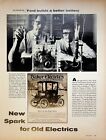 1966 Ford développement de batteries de voiture vintage années 60 impression publicitaire scientifique Kummer & Weber