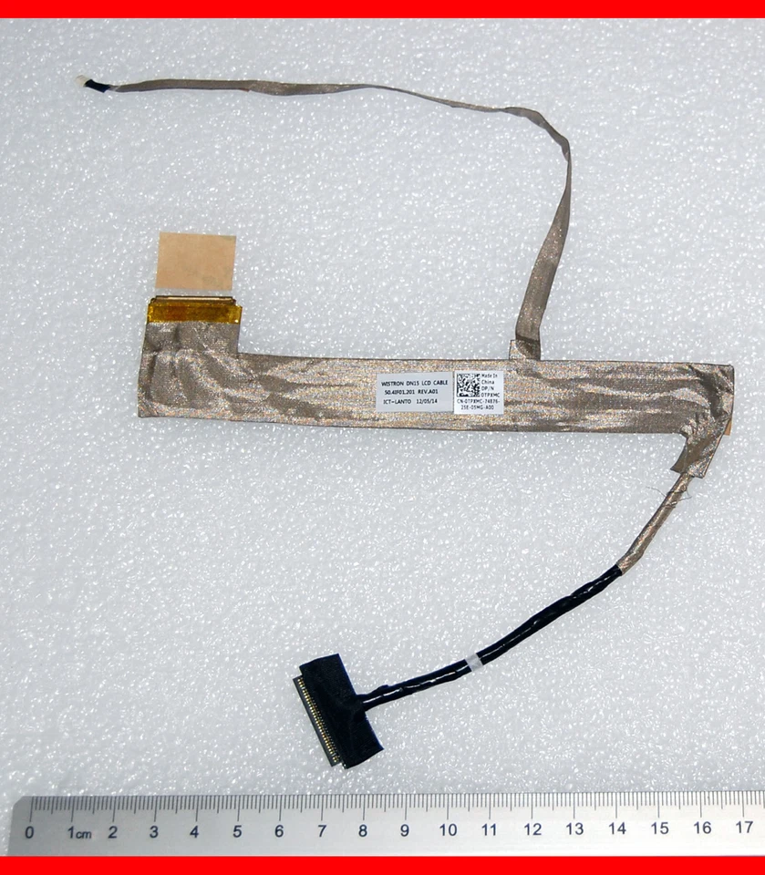 Dell Vostro 3550 LCD Screen Display Video Cable TPXMC CN-0TPXMC DN15 #K199 - Image 1 of 1