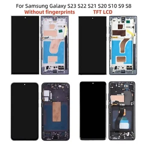 LCD TFT Display Screen Digitizer for Samsung Galaxy S23 S22 S21 S20 S10 S9 S8 - Imagen 1 de 20