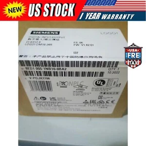 New Siemens 6ED1055-1NB10-0BA2 LOGO! DM16 24R expansion 6ED1 055-1NB10-0BA2 - Picture 1 of 4