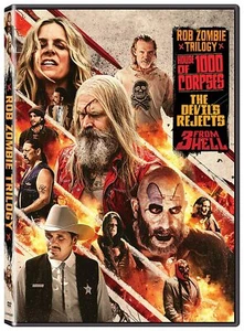 ROB ZOMBIE TRILOGY - 3 FROM HELL HOUSE OF 1000 CORPSES DEVILS REJECT DVD R1 - Picture 1 of 1