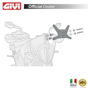 GIVI D7711KIT KIT DI STAFFE PER MONTARE PARABREZZA 7710DT 7710D SU 390 ADVENTUR - Picture 1 of 1