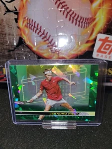 2024 Topps Chrome Sapphire Tennis Leandro Riedi #199 Green #/125 - Picture 1 of 2