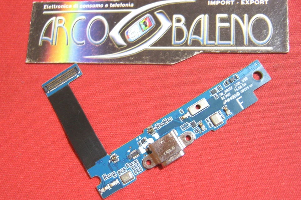 CONNETTORE CARICA SAMSUNG GALAXY NOTE EDGE SM-N915F MICROFONO FLEX RICARICA - Immagine 1 di 1