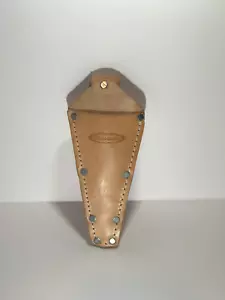 MCGUIRE NICHOLAS SHEARS HOLDER, GENUINE SADDLE LEATHER 56 - Picture 1 of 2