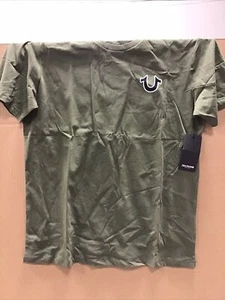 Nuovissima maglietta a maniche corte con logo True Religion Buddha taglia L - Foto 1 di 3