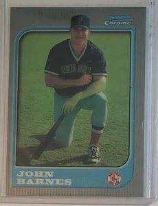 1997 Bowman Chrome #282 John Barnes Boston Red Sox Baseball Card - Picture 1 of 2