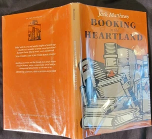 Matthews, Jack, BOOKING IN THE HEARTLAND - 1986 1st Ed. - Picture 1 of 4