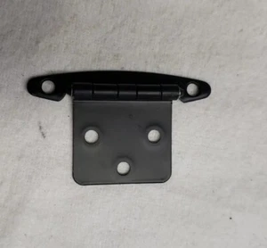 Decobasics 1/2" Overlay Schrankscharniere 20 Paar -40 Stück mattschwarz Schrank 722 - Bild 1 von 4