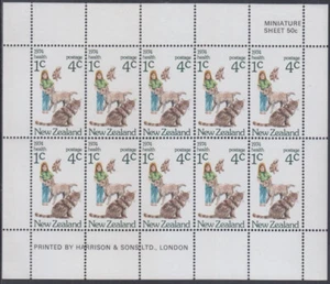 NEW ZEALAND Sc # B90a CPL MNH SHEETS of 10 DOMESTIC ANIMALS - Picture 1 of 1