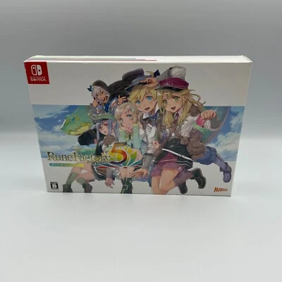 Nintendo Switch Rune Factory 5 Premium Box w/Art Book, Soundtrack CD - Image 1 of 4
