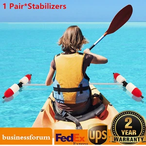 Paar Stabilisatoren für Marine Boot Kajak Kanu Stabilisatorsystem ﻿abnehmbar - Bild 1 von 16
