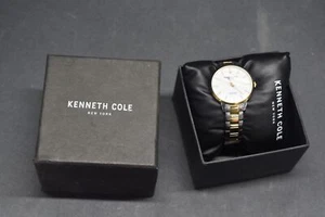 Kenneth Cole KC15167001 Women's 36mm S/Steel Diamond Accent 11767 - Picture 1 of 4