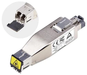 Compact Gigabit Fibre À RJ45 Éthernet Convertisseur Média - D01ML55P-FIBER-MEDIA - Photo 1/5